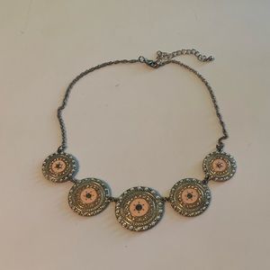 Francesca’s Gold Statement Necklace